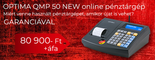 Optima QMP 50 Online Pénztárgép